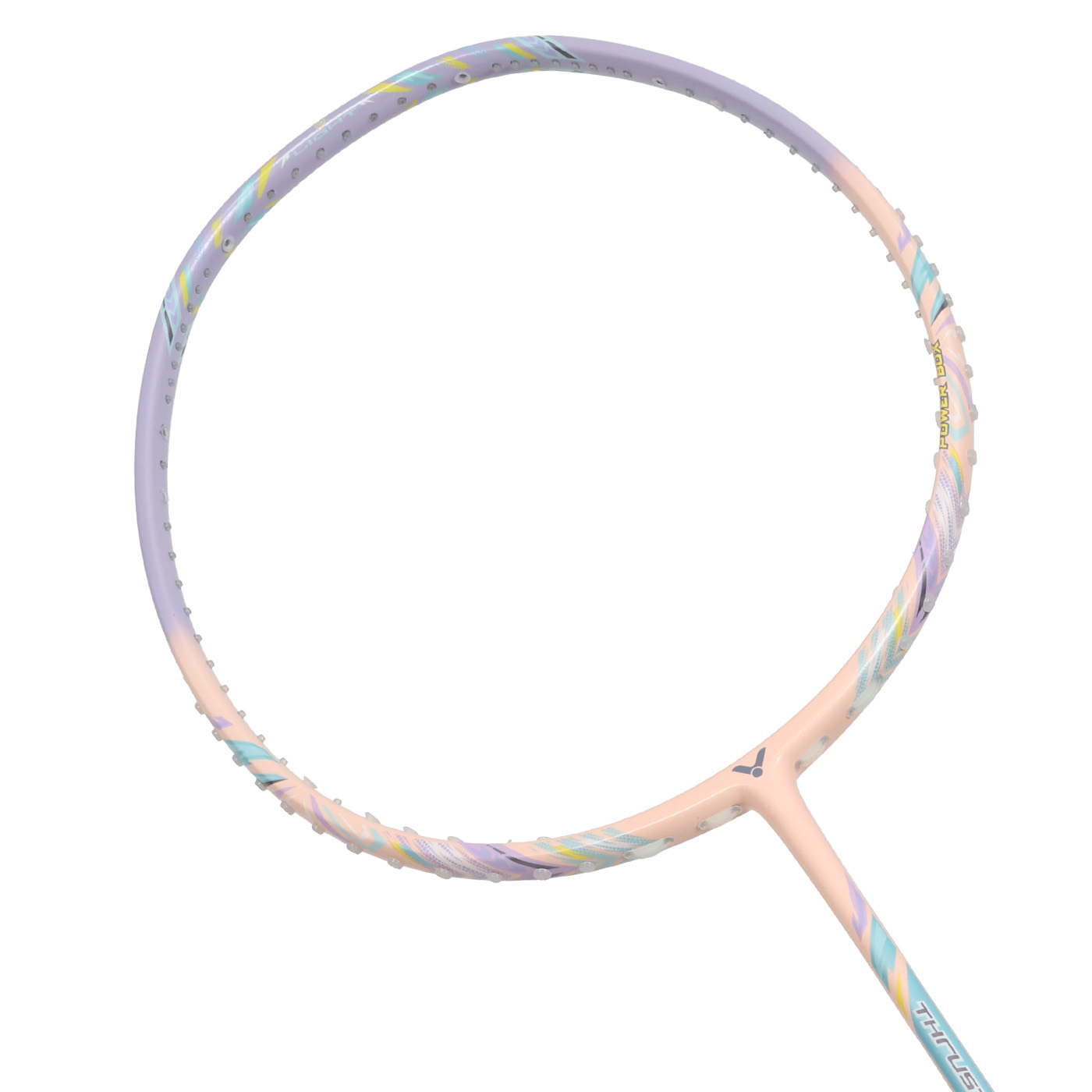 VICTOR 突擊羽球拍  TK-HMRL JRLLY-MI - 紫橘黃綠